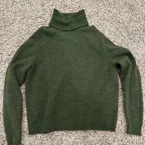 a new day Forest Green Turtleneck Sweater